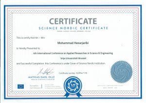 2 hezarjaribi Certificate 